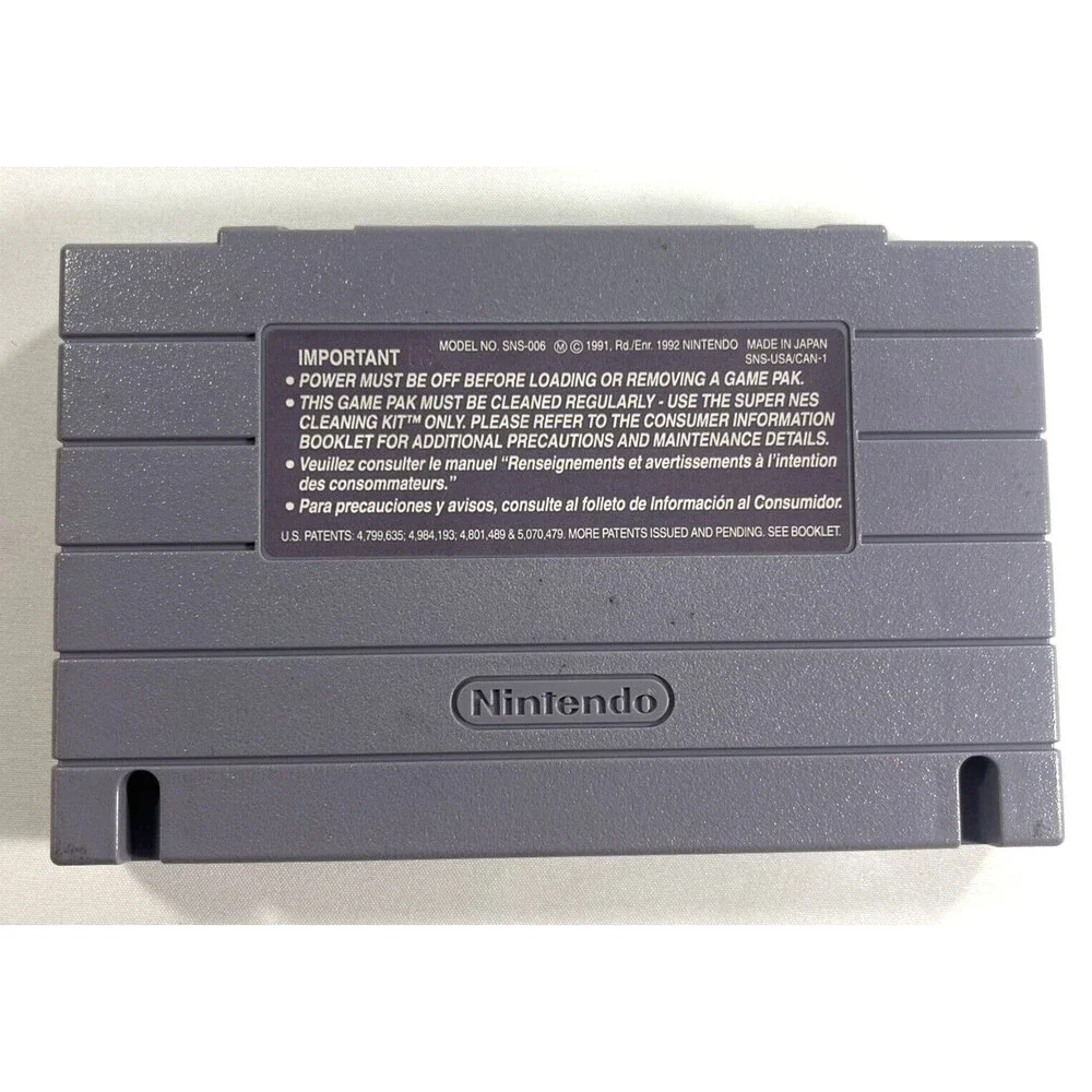 ESPN Sunday Night NFL Super Nintendo Entertainment System 1994 Tested